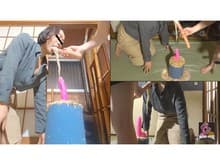 口内指込咽頭破壊嘔吐 ネットで釣られ騙された乙女たち サンプル画像 4