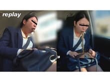 隠撮営業OL 車○い悶絶嘔吐 参 サンプル画像 14