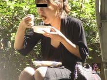 隠撮　食い倒れゲロマン子ちゃん1 〜吐きまくる大食い女子〜 サンプル画像 7