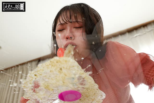 喉奥えぐる凶悪棒を丸飲み涙目 限界フレッシュ嘔吐で世界を潤すイラマNewアイドル 二葉エマBEST サンプル画像 8