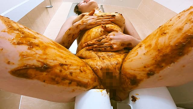ゲロぐそマンズリどすけべ自撮り サンプル画像 17