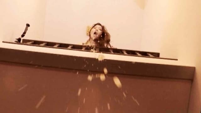 吐瀉物狂い堕ち 喉奥暴行ゲロイラマチオ 美波沙耶 サンプル画像 8